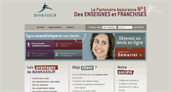 Desktop Screenshot of bankassur.com